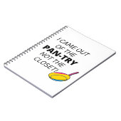 Ich kam aus dem Fenster Notizblock (Linke Seite)