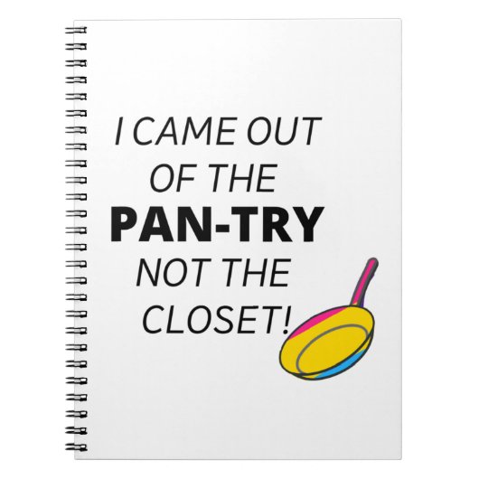 Ich kam aus dem Fenster Notizblock (Vorderseite)