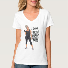 Ich kam, ich hob, ich vergaß, welche Serie ich ger T-Shirt