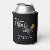 Ich kam, ich sah, ich drehte. lustiger Judo Dosenkühler (Kanne Rückseite)