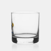Ich kam, ich sah, ich drehte. lustiger Judo Whiskyglas (Rechts)