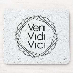 Ich kam, ich sah, ich eroberte "Veni, Vidi, Vici " Mousepad