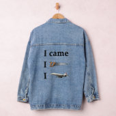 Ich kam, ich sah, ich… jeansjacke (Hangar)