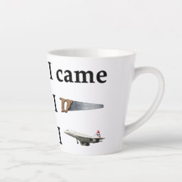 Ich kam, ich sah, ich… milchtasse