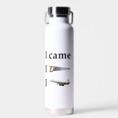 Ich kam, ich sah, ich… trinkflasche (Vorne)