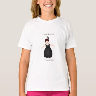 "Ich kam, ich sang, ich eroberte den Vokalisten T-Shirt