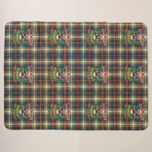 Ich kam, ich saß, ich funkelte lustiger Weihnachts Sherpadecke