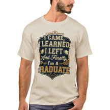 Ich kam, lernte, Links und schließlich bin ich ein