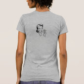 Ich kam sah vergessen vergessen, lustig T-Shirt (Rückseite)