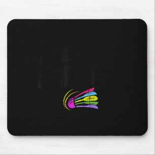 Ich kam, um Badmintonspieler zu zerschmettern, dem Mousepad