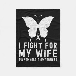 Ich kämpfe für meine Ehefrau Fibromyalgie Sensibil Fleecedecke