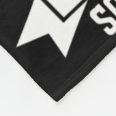 Ich kämpfe gegen Blutkrebs Motivierend L Fleecedecke (Ecke)