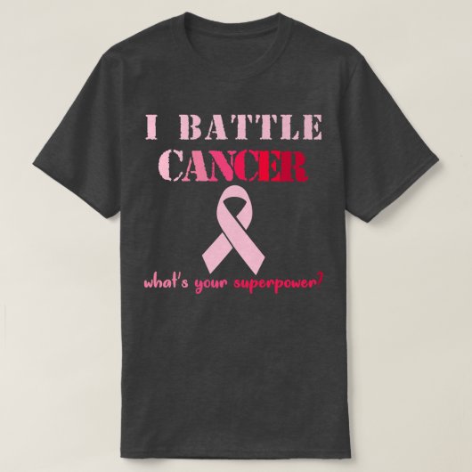 Ich kämpfe gegen Krebs, Kinder, Kinder, die sich f T-Shirt (Design vorne)