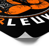 Ich kämpfe gegen Leukämie-Bewusstseinsbildung Boxh Poster (Ecke)