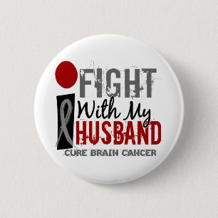 Ich kämpfe mit meinem Ehemann-Hirntumor Button