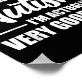 Ich kämpfe nicht mit Autismus, ich bin eigentlich Poster (Ecke)