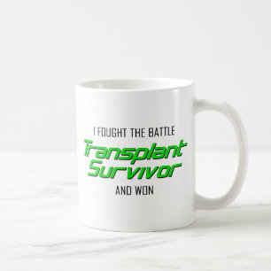 Ich kämpfte gegen die Schlacht und gewann. Trans Kaffeetasse