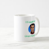 Ich kämpfte in der Kaffee-Tasse des Jayce-Krieges Kaffeetasse (VorderseiteRechts)