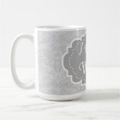 Ich kämpfte und gewann | Brustkrebserkrankung Kaffeetasse (Links)