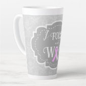 Ich kämpfte und gewann | Brustkrebserkrankung Milchtasse (Linke Ecke)