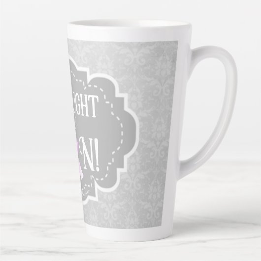 Ich kämpfte und gewann | Brustkrebserkrankung Milchtasse (Rechts)