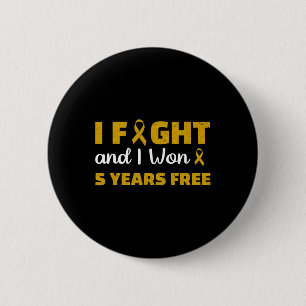 Ich kämpfte und ich gewann 5 Jahre kostenloser Kin Button