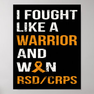 Ich kämpfte wie ein Krieger und Won Rsd - Crps Poster