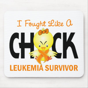Ich kämpfte wie ein Küken-Leukämie-Überlebende Mousepad