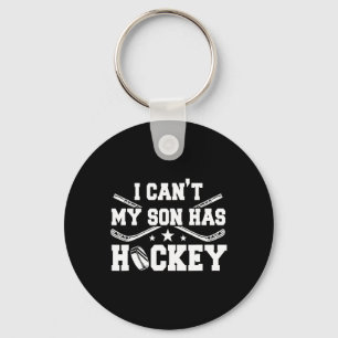 Ich kann#39; mein Sohn hat Hockey-Eis-Skaten-Spiel Schlüsselanhänger