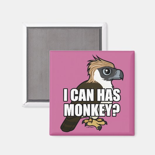 Ich kann Affen haben? Magnet (Vorderseite/Rückseite)