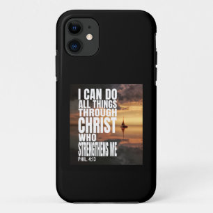 ICH KANN ALLE DINGE DURCH CHRISTEN TUN, DIE STÄRKE Case-Mate iPhone HÜLLE