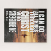 ICH KANN ALLE DINGE DURCH CHRISTEN TUN, DIE STÄRKE PUZZLE (Horizontal)