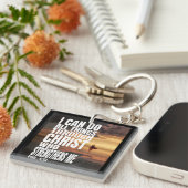 ICH KANN ALLE DINGE DURCH CHRISTEN TUN, DIE STÄRKE SCHLÜSSELANHÄNGER (Vorderseite rechts)