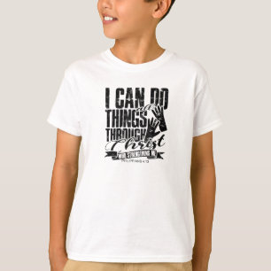Ich kann alle Dinge durch Christus, der T-Shirt