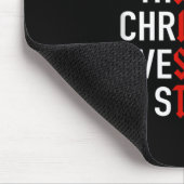 Ich kann alle Dinge durch Christus Gott Christlich Mousepad (Ecke)