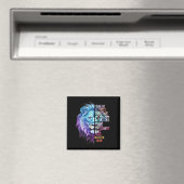 Ich kann alle Dinge durch Christus Löwe Glauben Ch Magnet (In Situ (Geschirrspüler))