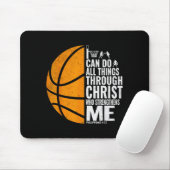 Ich kann alle Dinge durch Christus tun Christliche Mousepad (Mit Mouse)