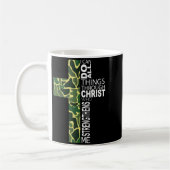 Ich kann alle Dinge durch Christus tun, der mich s Kaffeetasse (Links)