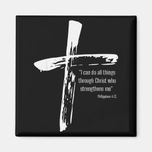 Ich kann alle Dinge durch Christus tun, der mich s Magnet