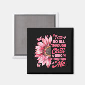 Ich kann alle Dinge durch Christus tun, der mich s Magnet (Vorderseite/Rückseite)