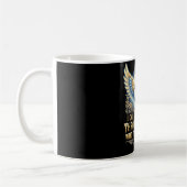 Ich kann alle Dinge durch Christus tun Fußball Gla Kaffeetasse (Links)
