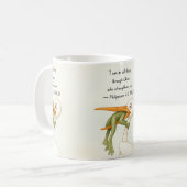 Ich kann alle Dinge Mug Kaffeetasse (Vorderseite Links)