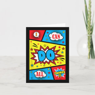 Ich kann alle positiven Affirmations zitieren Co Karte