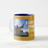 ICH KANN ALLE SACHEN TUN ZWEIFARBIGE TASSE (Vorderseite Links)