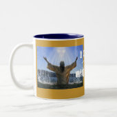 ICH KANN ALLE SACHEN TUN ZWEIFARBIGE TASSE (Links)