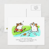 Ich kann alles auf Postkarte machen (Vorne/Hinten)
