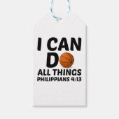 ICH KANN ALLES BASKETBALL MACHEN GESCHENKANHÄNGER (Vorderseite)