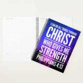 Ich kann alles Christliche Bibelverse machen Planer (Anzeige)