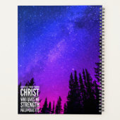 Ich kann alles Christliche Bibelverse machen Planer (Rückseite)