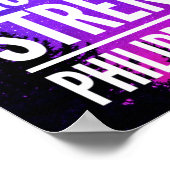 Ich kann alles Christliche Bibelverse machen Poster (Ecke)